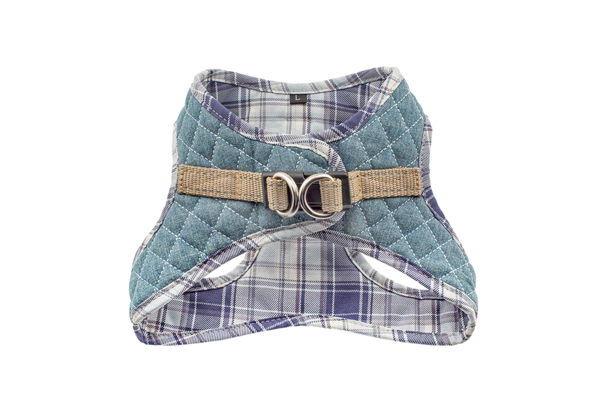 Step-In Denim Dog Harness