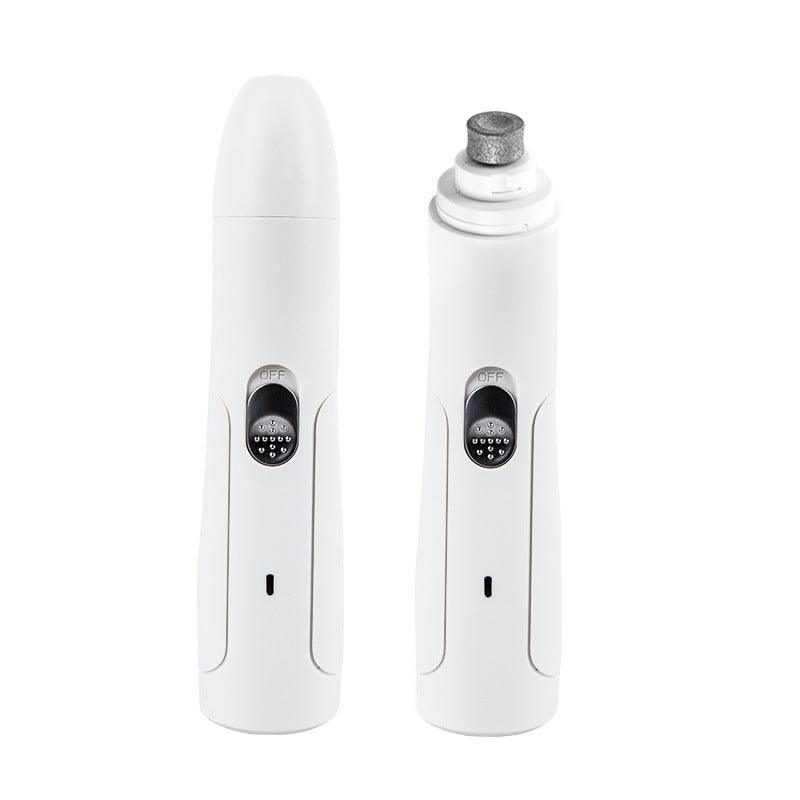 White dual image pet electric clippers