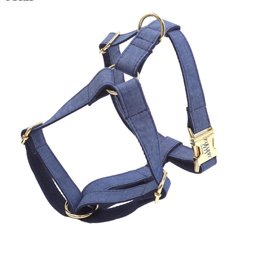 STEP IN HARNESS - BLUE JEANS-0