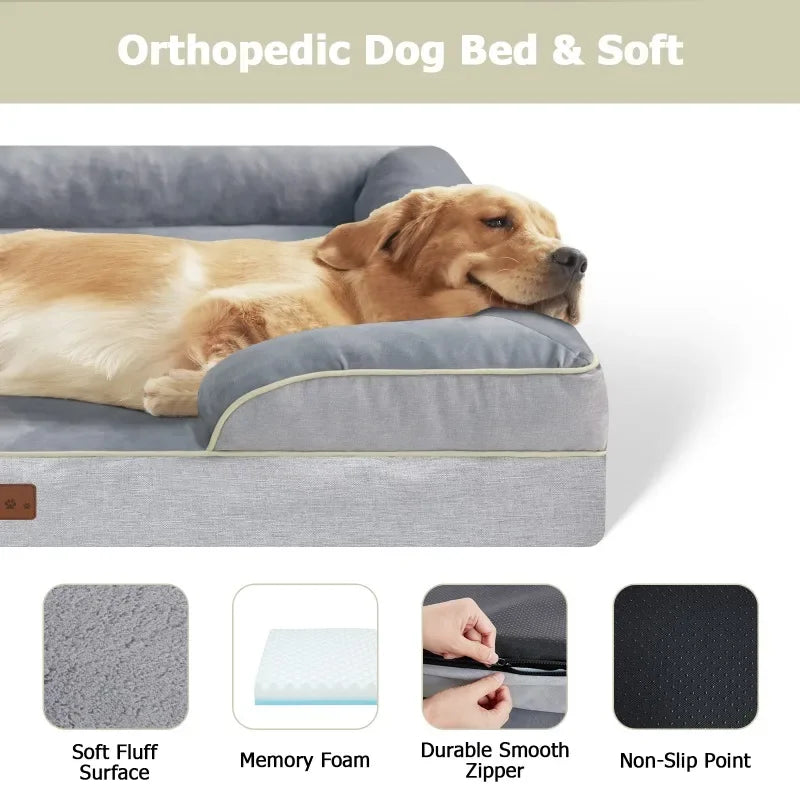 Orthopedic Dog Bed for Large Dogs