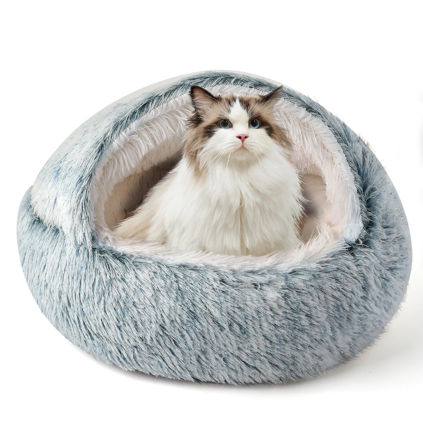 Semi-Enclosed Cat or Dog Bed