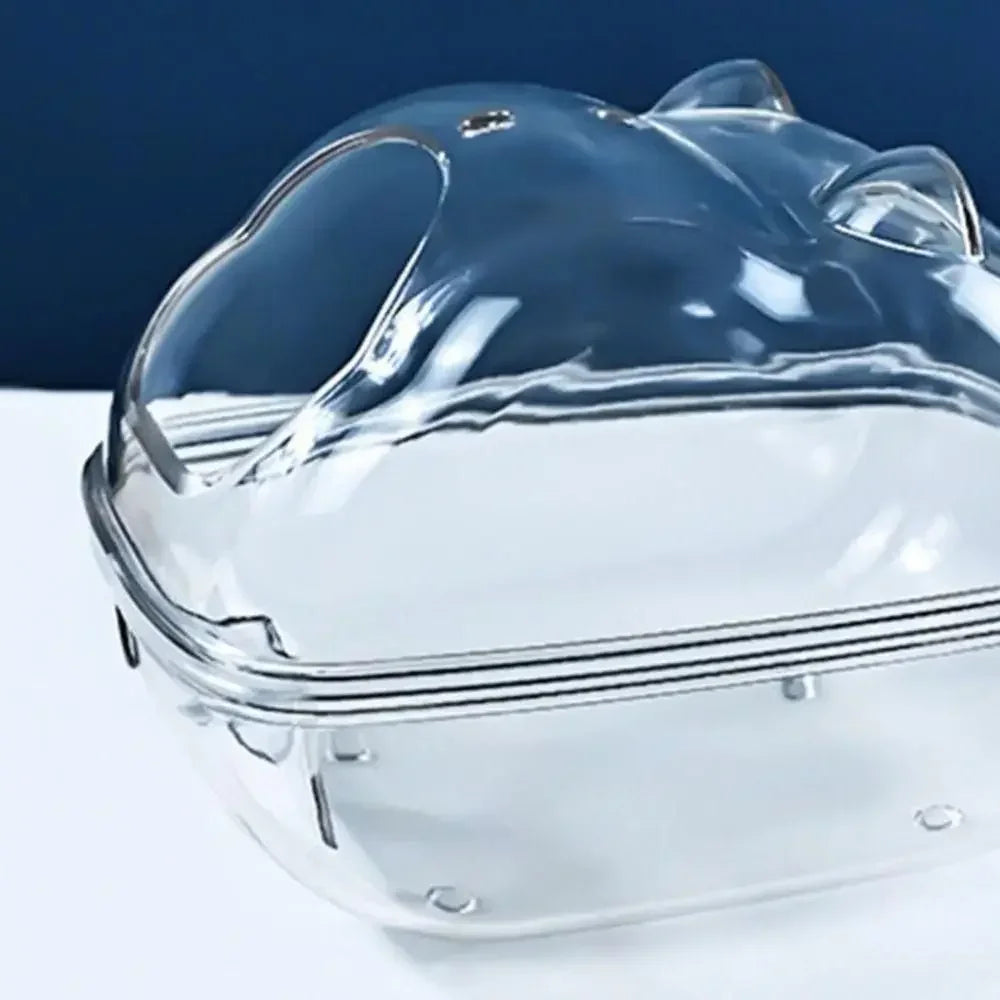 clear small pet container 