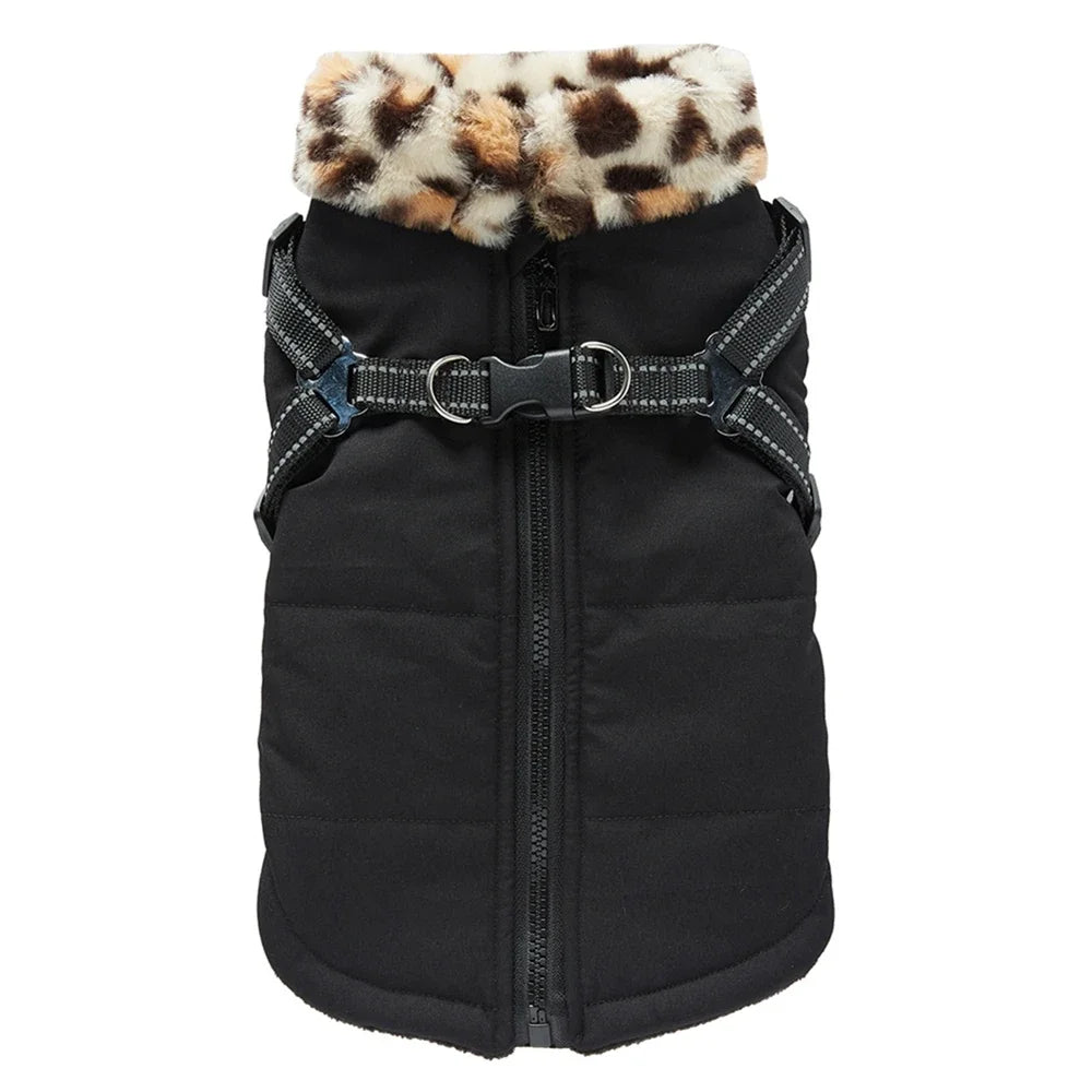 Jacket With Harness For S/M Dogs